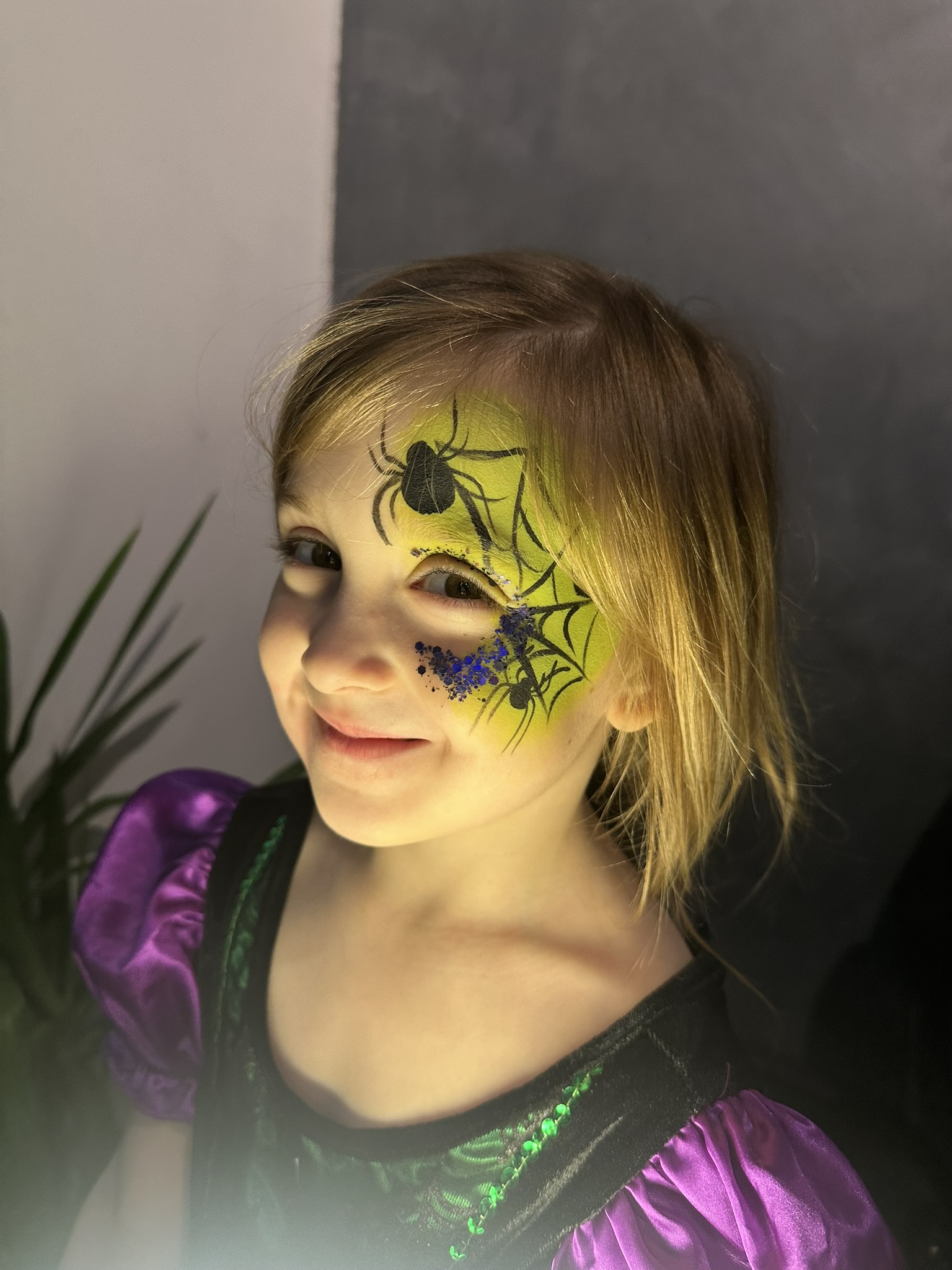 Dazzl face painting work