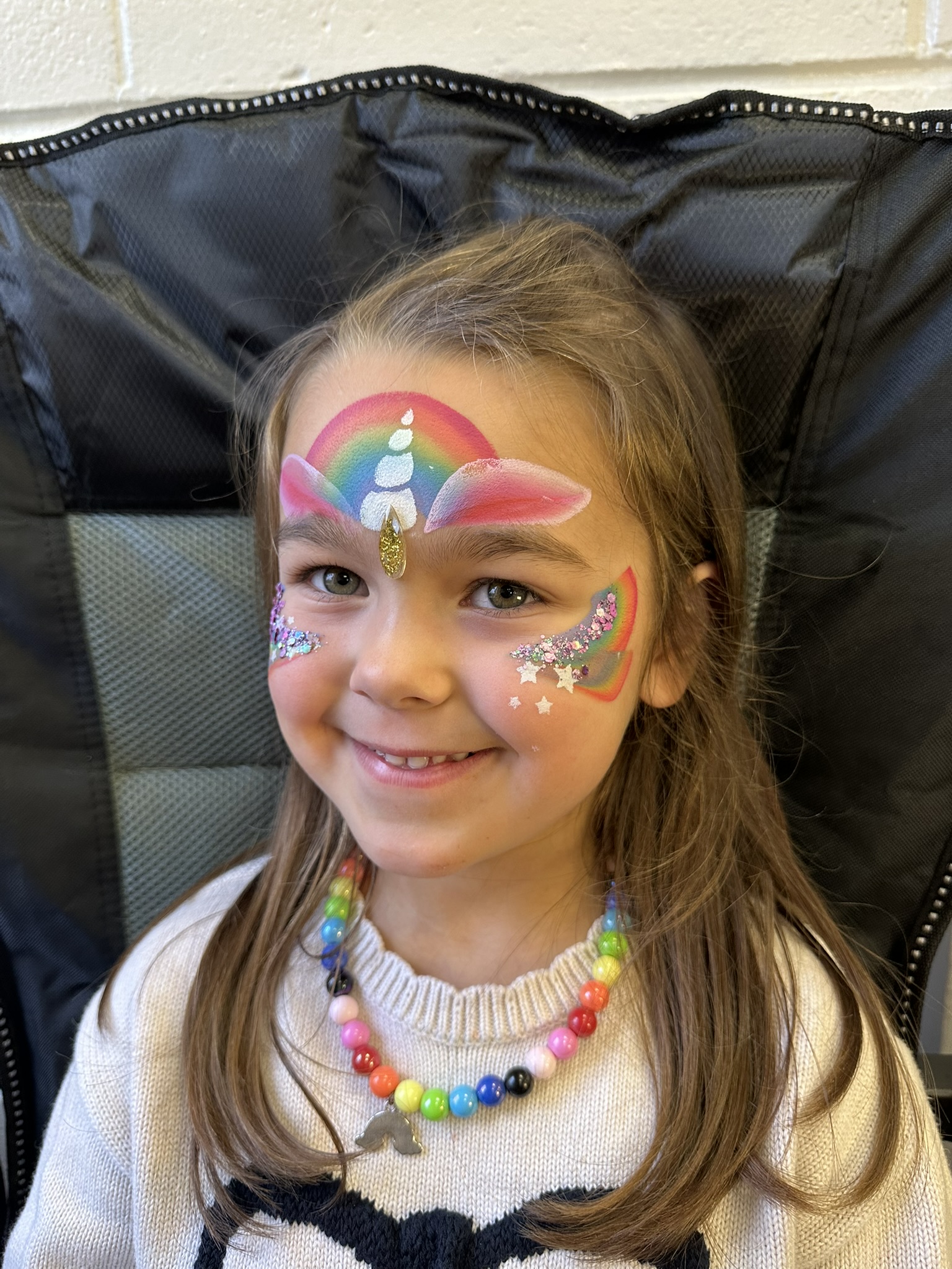 Dazzl face painting work