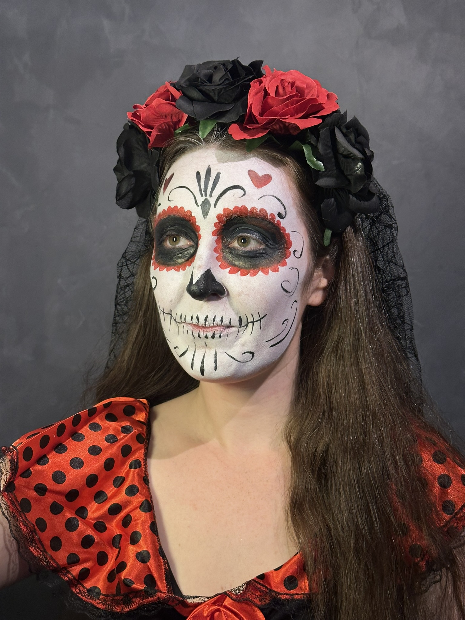 Dazzl face painting work